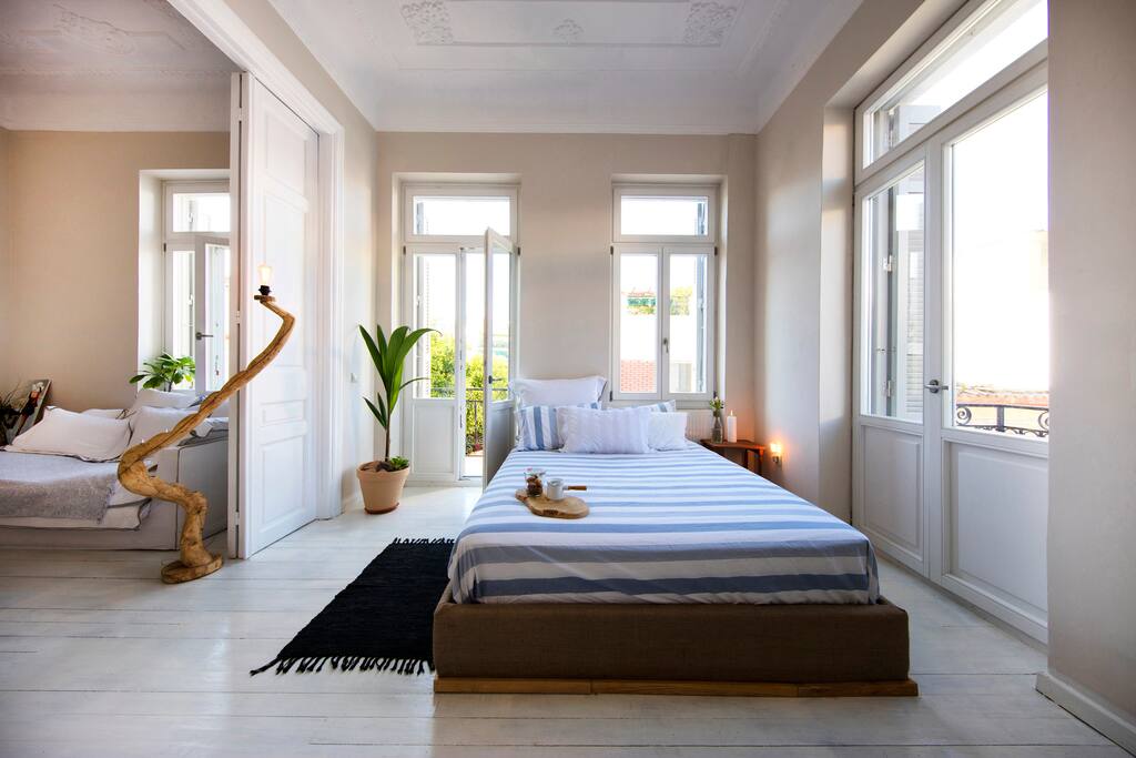 The master bedroom