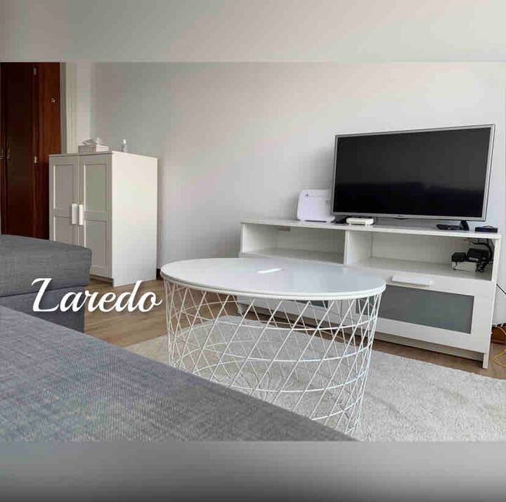 Very central apartment in Laredo, ideal for 4 people.