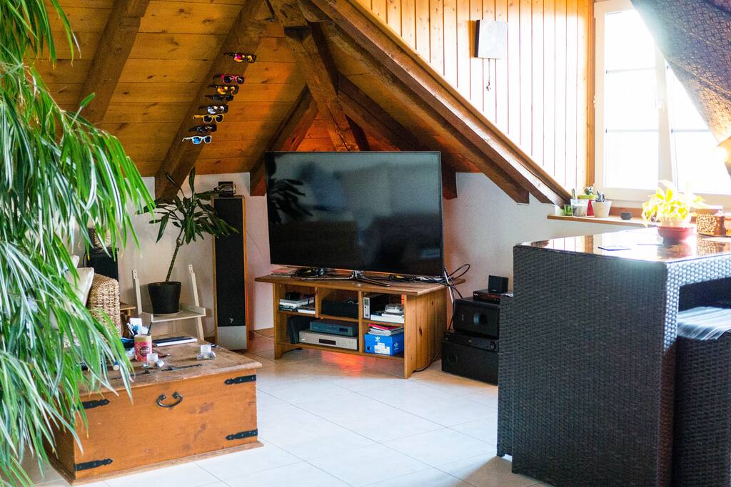Grand écran 65' / + de 200 chaines tv