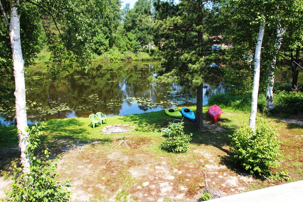 View from deck