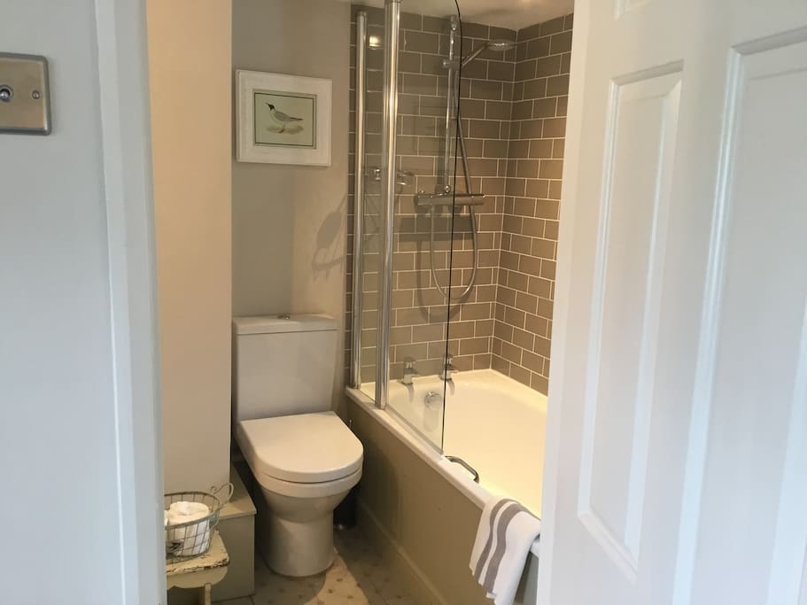 Your own ensuite bathroom with Bramley toiletries