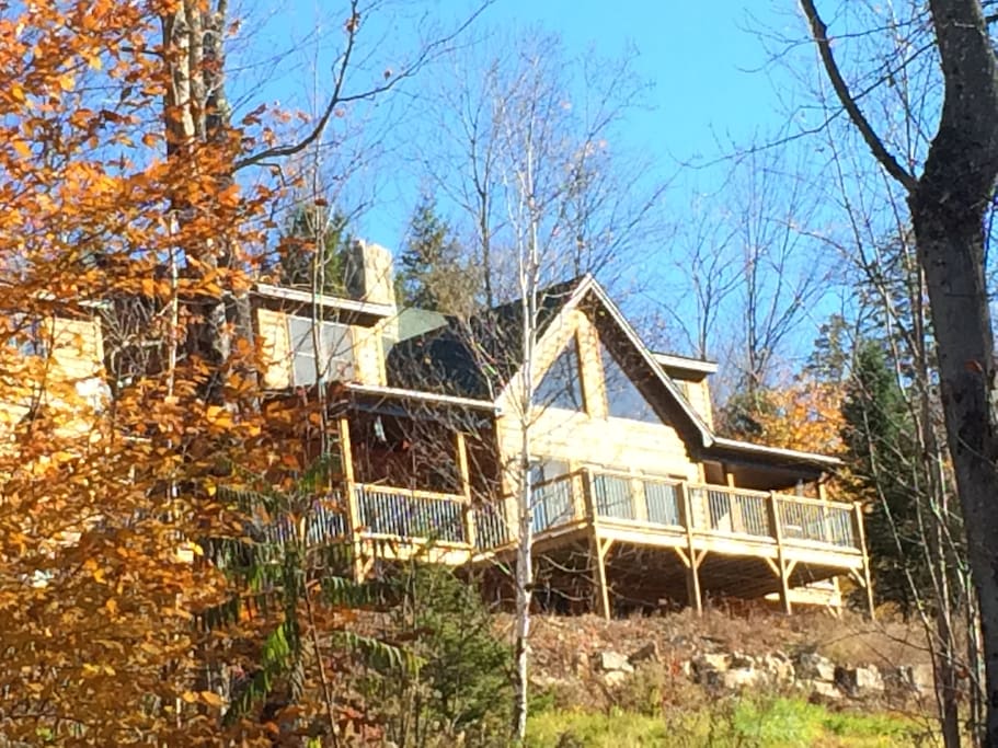 View of House in Fall