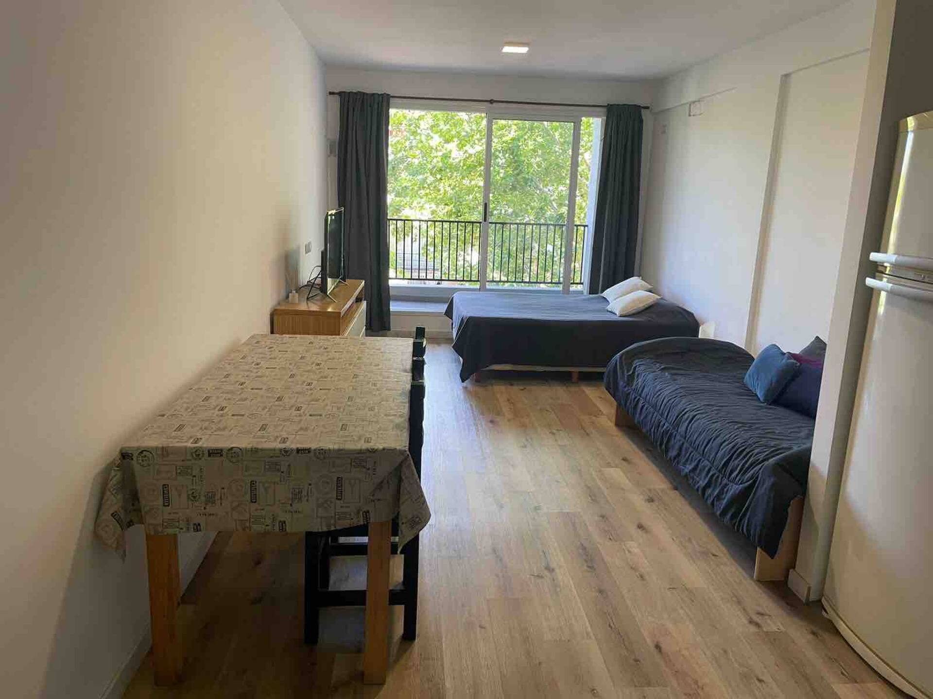 Квартира-студия в Villa Urquiza с балконом