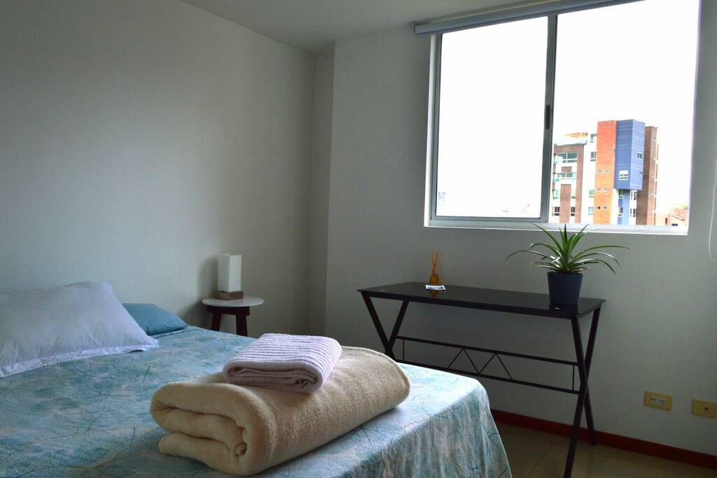 Your private desk for study with a beautifull view