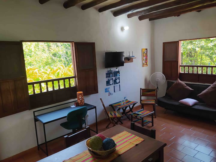 El Retiro Apto. 103 Piscina, Trabajo Desde Casa. - Barichara