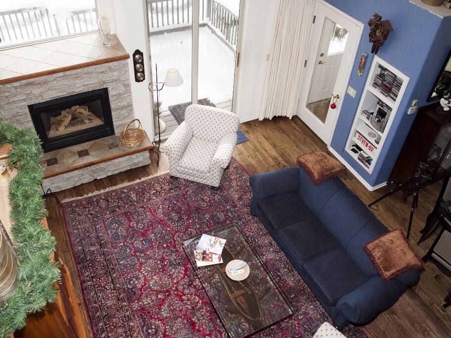 Living room from loft