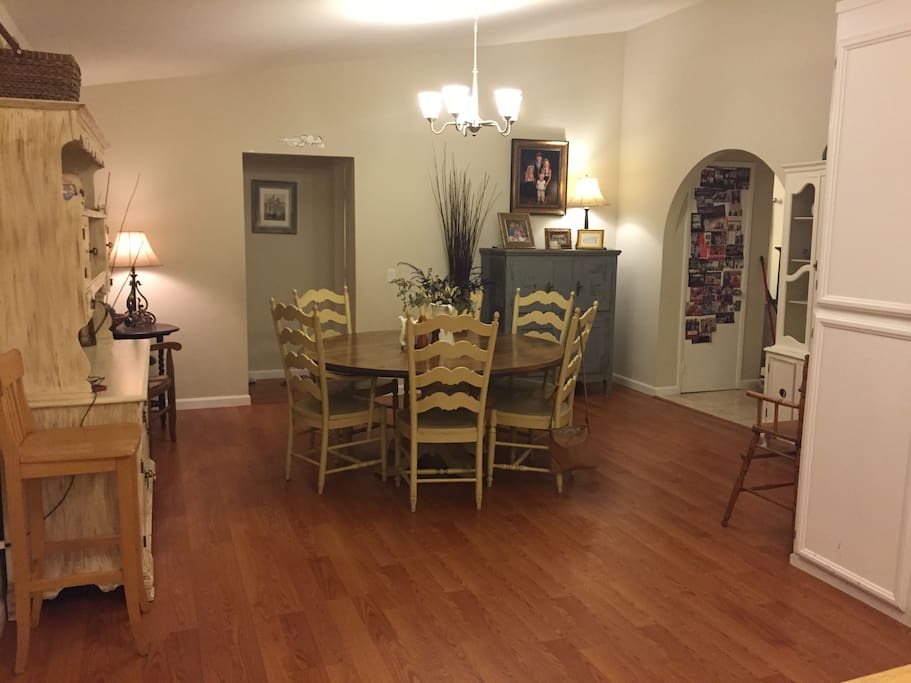 Beautiful opened space for your family and friends.