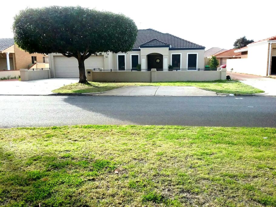 View of the front of the house