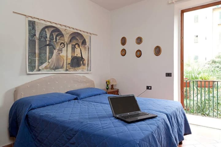 stanza doppia vista giardino wi fi