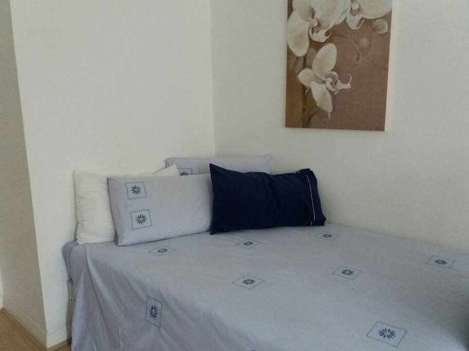 comfy bed to rest