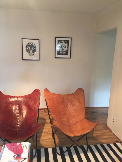 Chill out in our butterfly chairs
