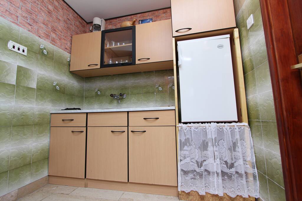 The kitchenette