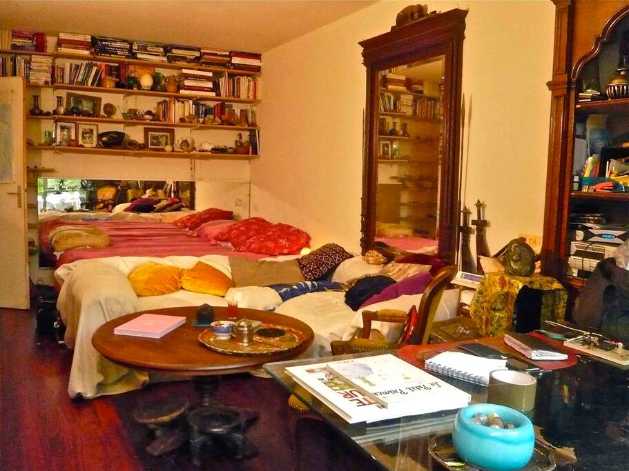 Salon coté chambre