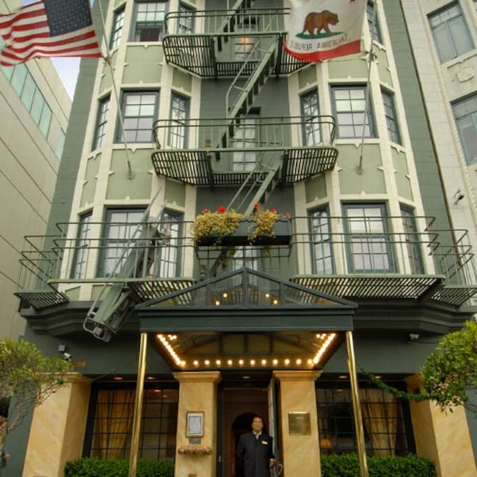 Front entrance