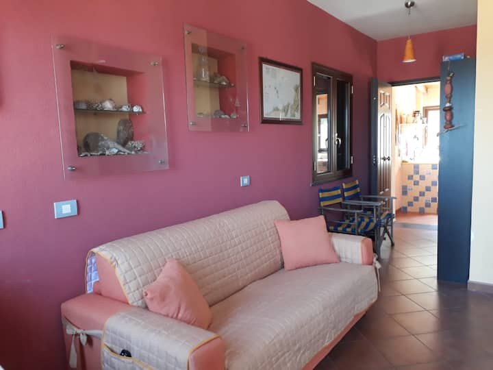 带沙发床的入口