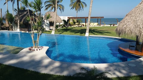 Casa Caracol oceanfront in Costa Esmeralda, View