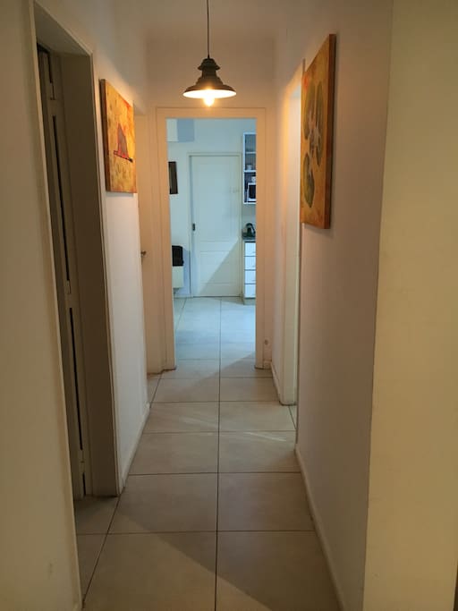 Pasillo de entrada.
