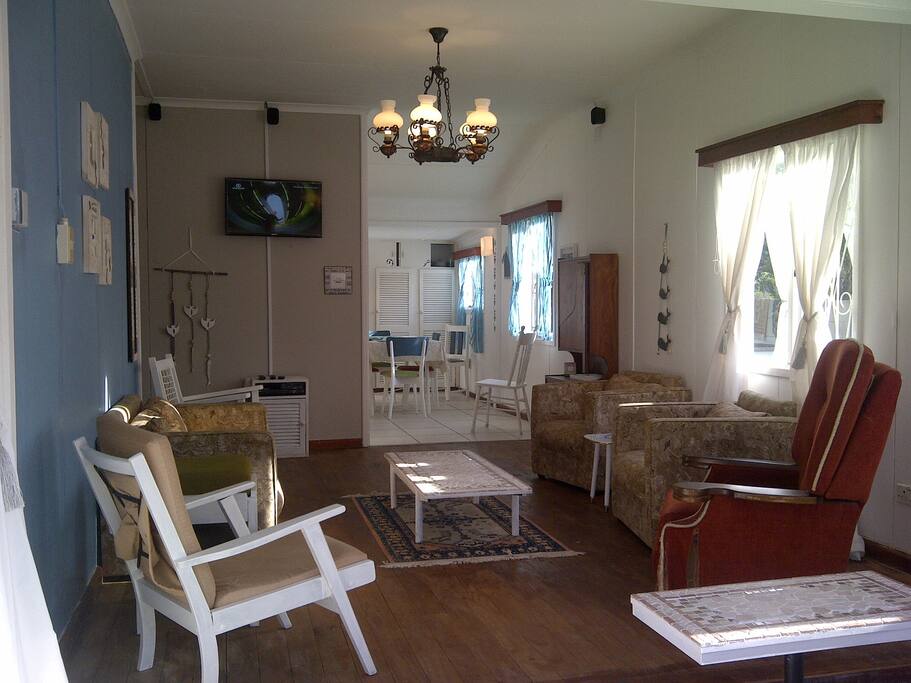 Living area with DSTV
