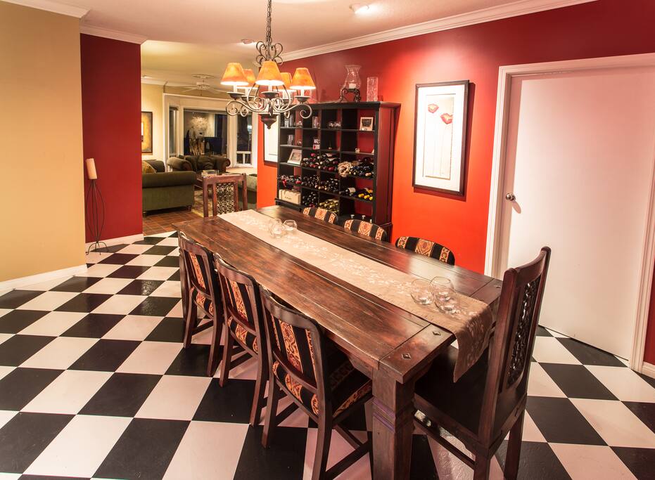 Dining for up to Eight