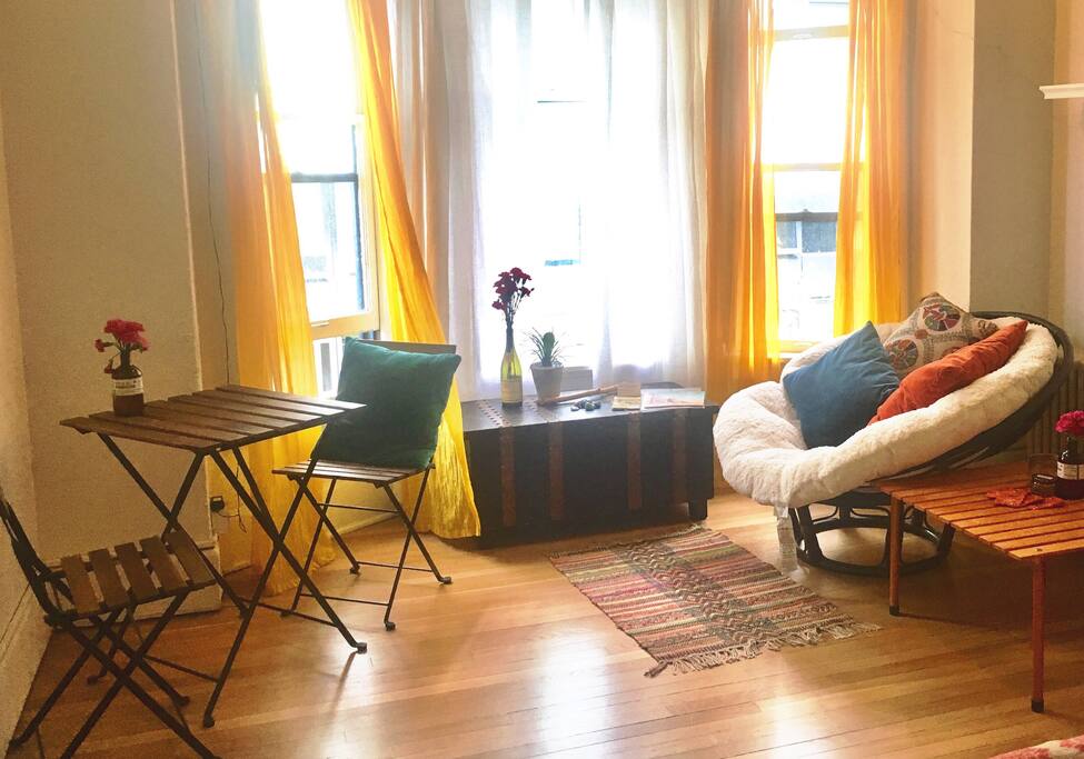 Small studio with character