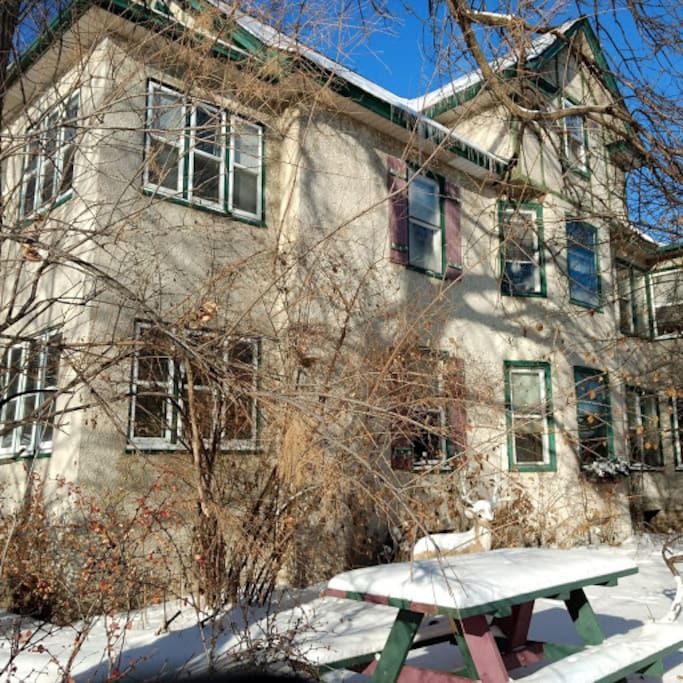 Side of House...Picnic anyone?