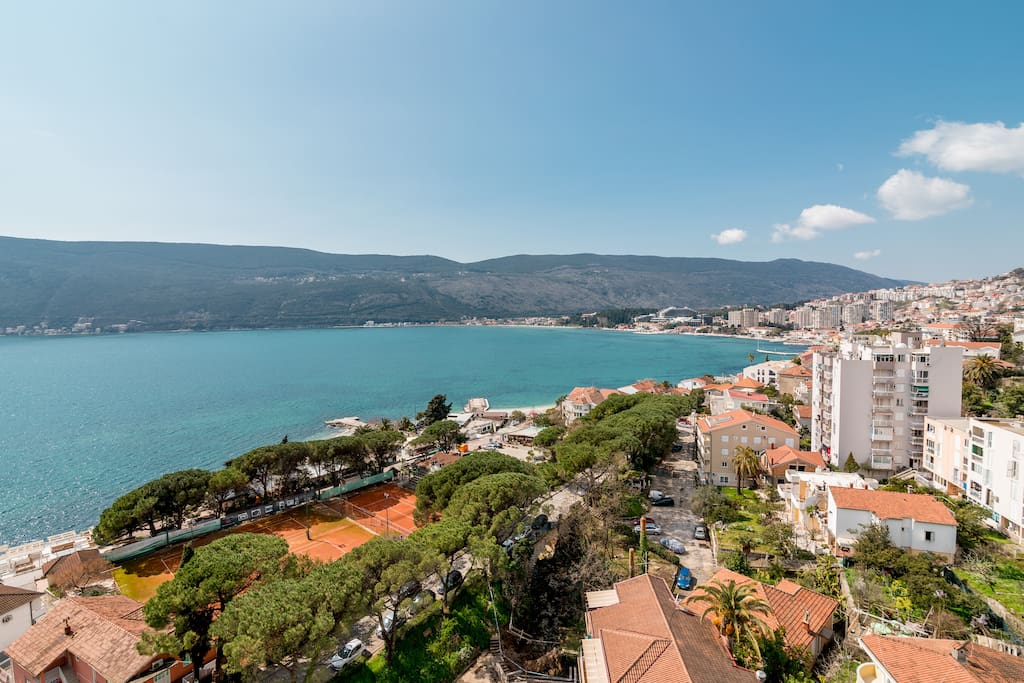 Sea view from the terrace
