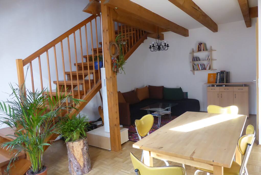 living room / kitchen