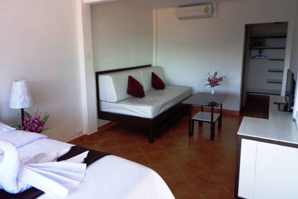 chambre et sofa corner