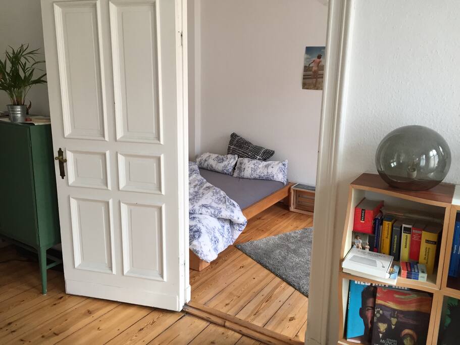 View into the sleeping room