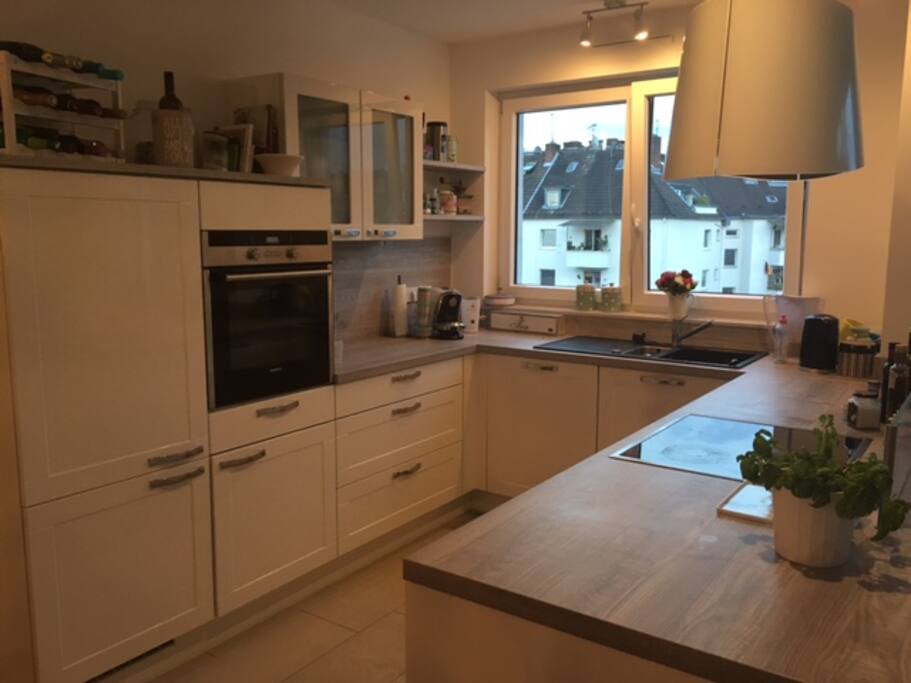 The kitchen.