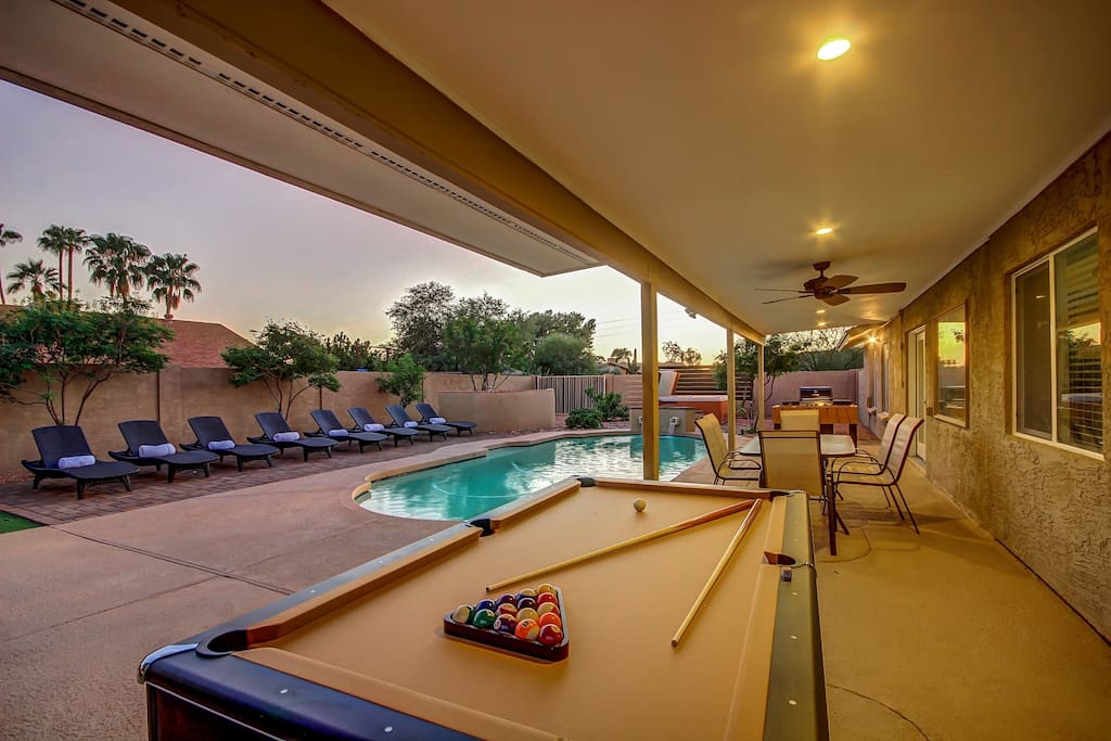 Outdoor Pool Table / TV