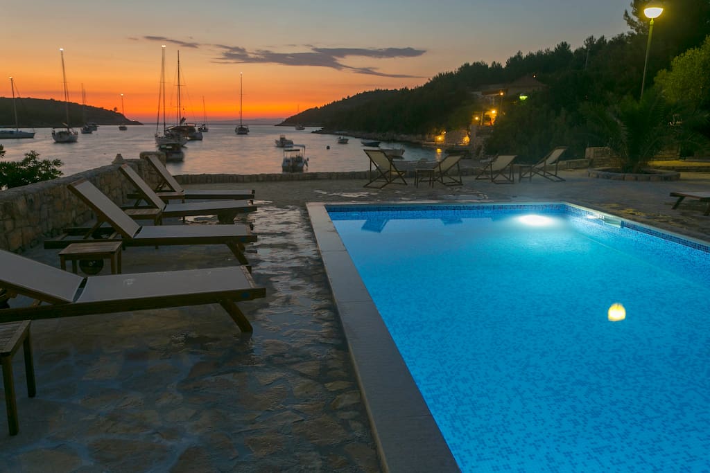 Villa Huerte -View from the pool terrace