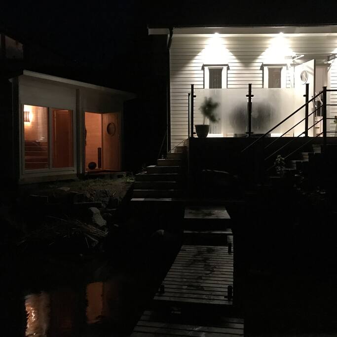 Huset och bastun
