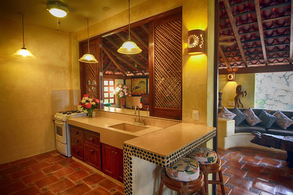 We offer a fully equipped kitchen for preparing snacks or entire meals