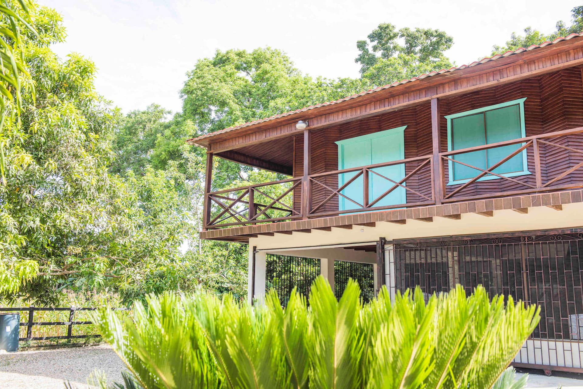 The house
