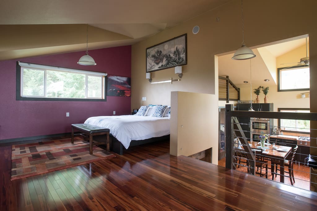 Upstairs and King Bed