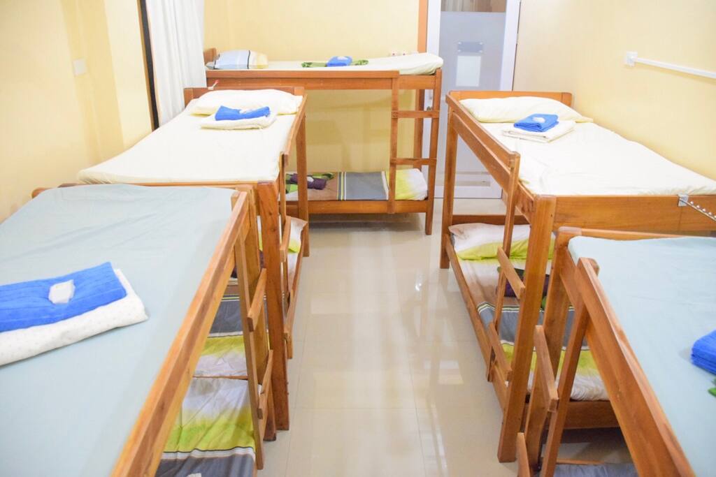 Typical Dorm w/ Modern Glass-Aluminum Door & Automatic Closer