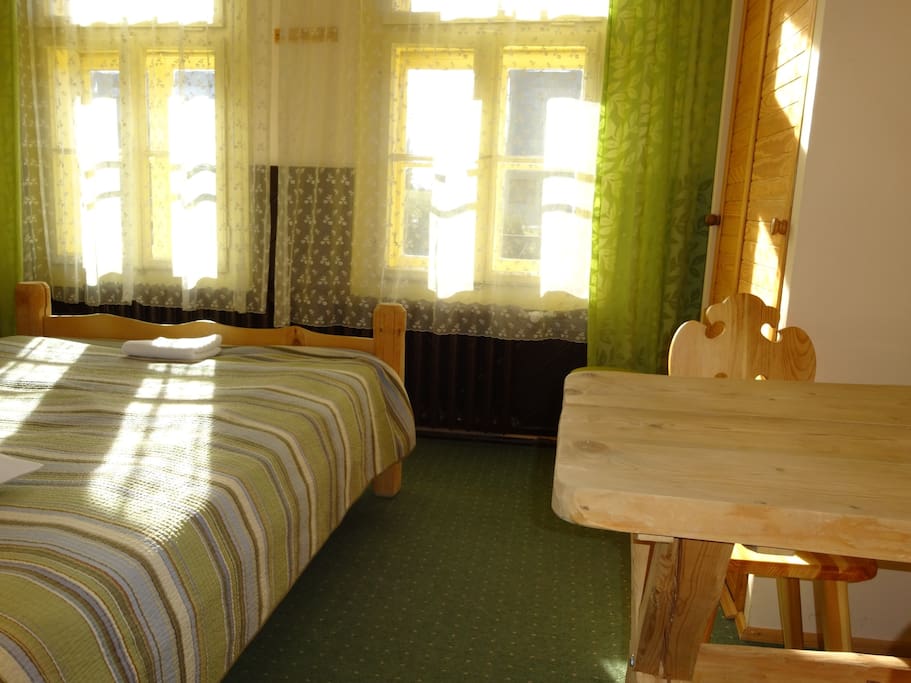 Double room with 2 beds double and single