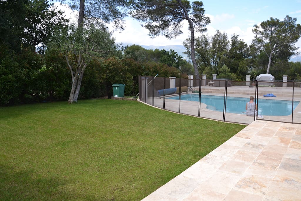Vue piscine