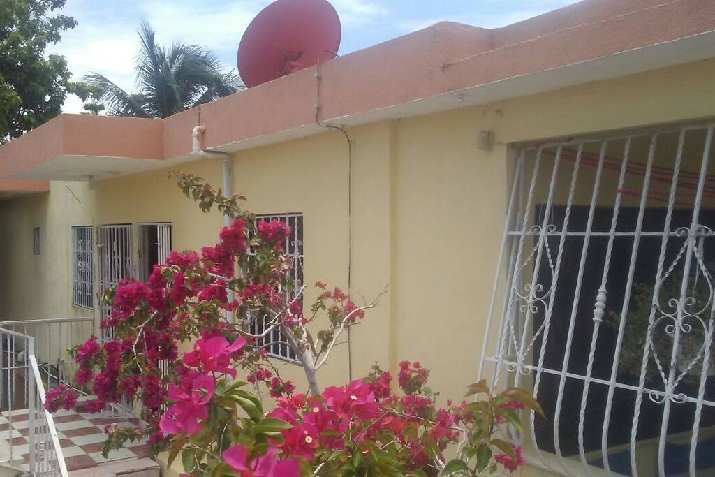 1st floor entrances to apartments