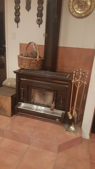 A fireplace to keep you warm