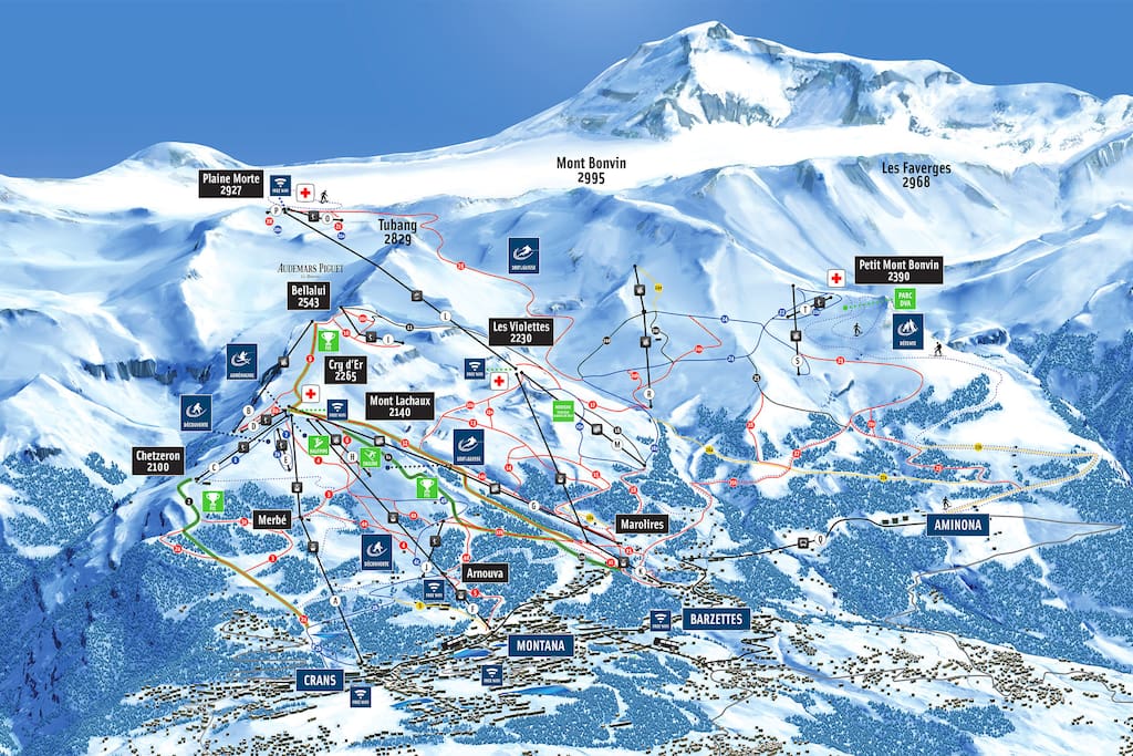Pistes de Ski