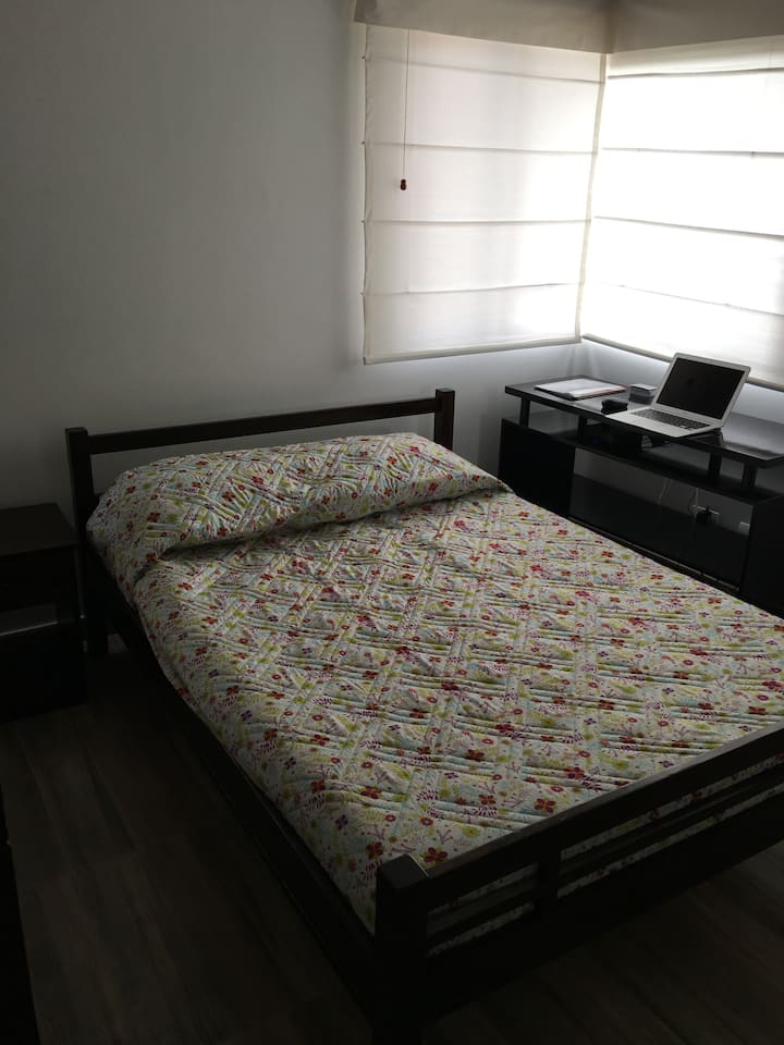 3 comfortable rooms to rest.