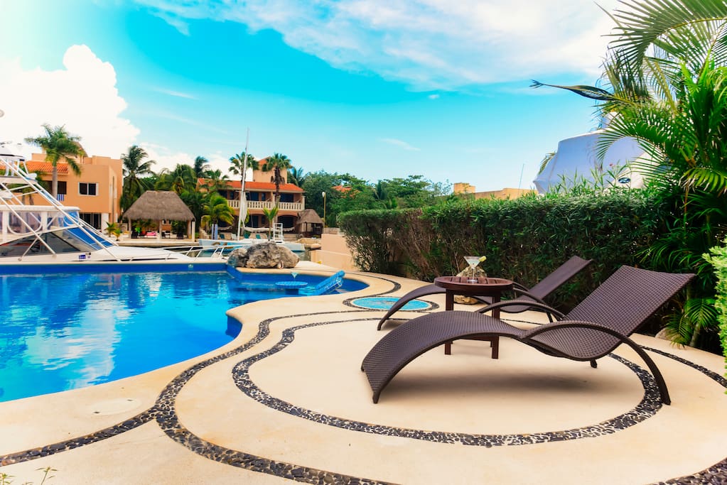 Riviera Maya Haciendas, Villa Marinera - Villa Waterfront, Swimming Pool And Terrace