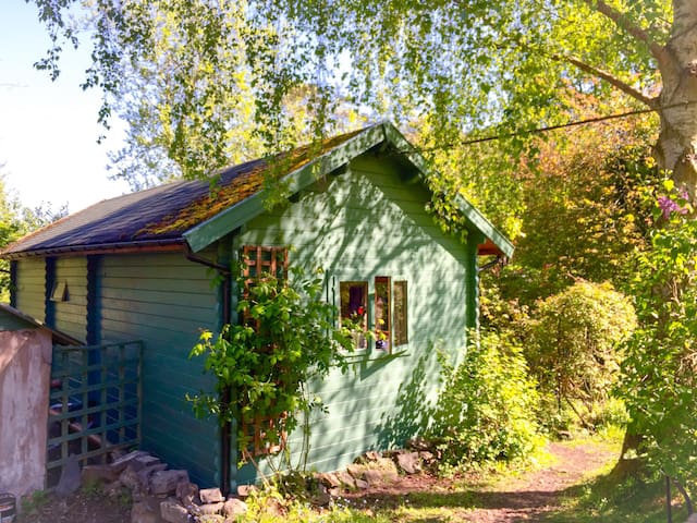 Self contained chalet in Shropshire