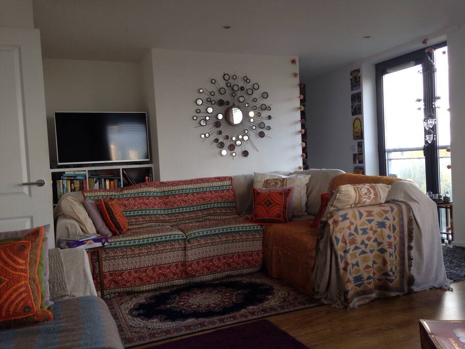 One half of th living room