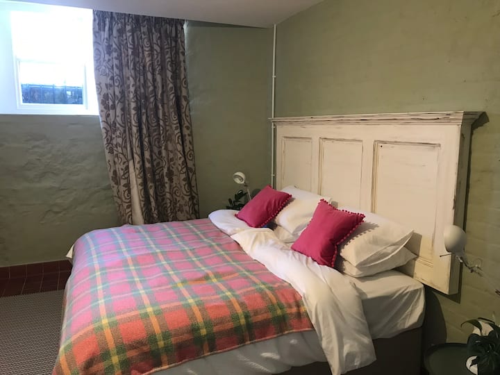 The superking bed can be split into two singles