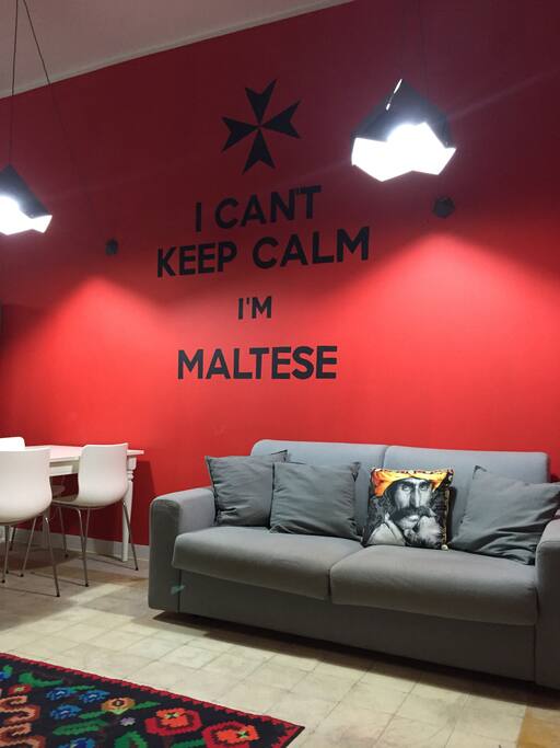 living area wall decoration