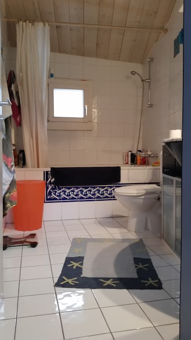 une des salles de bain
