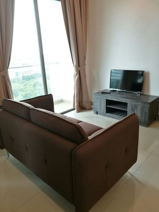Tv and Sofa area